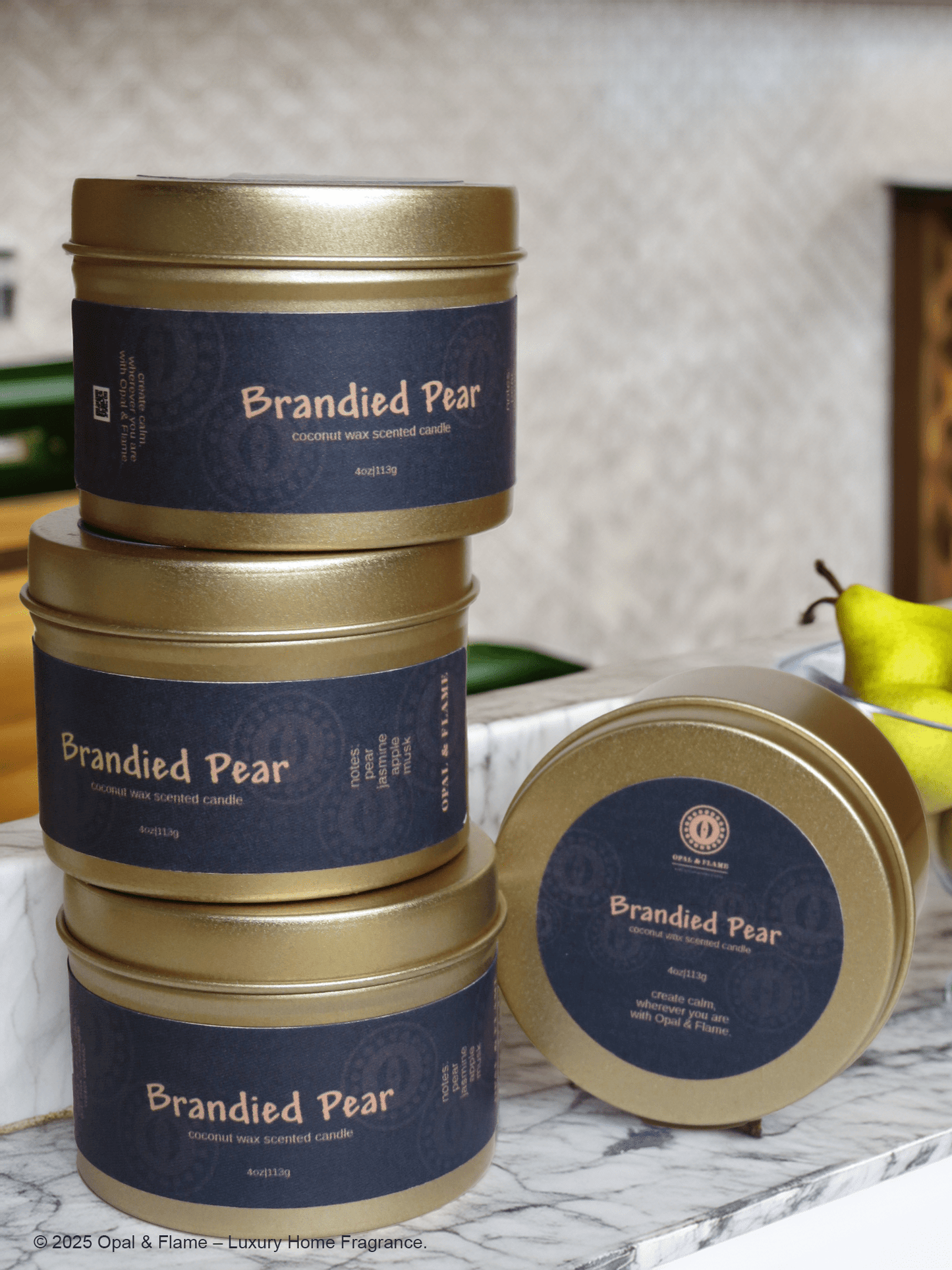 Brandied Pear - Opal & Flame
