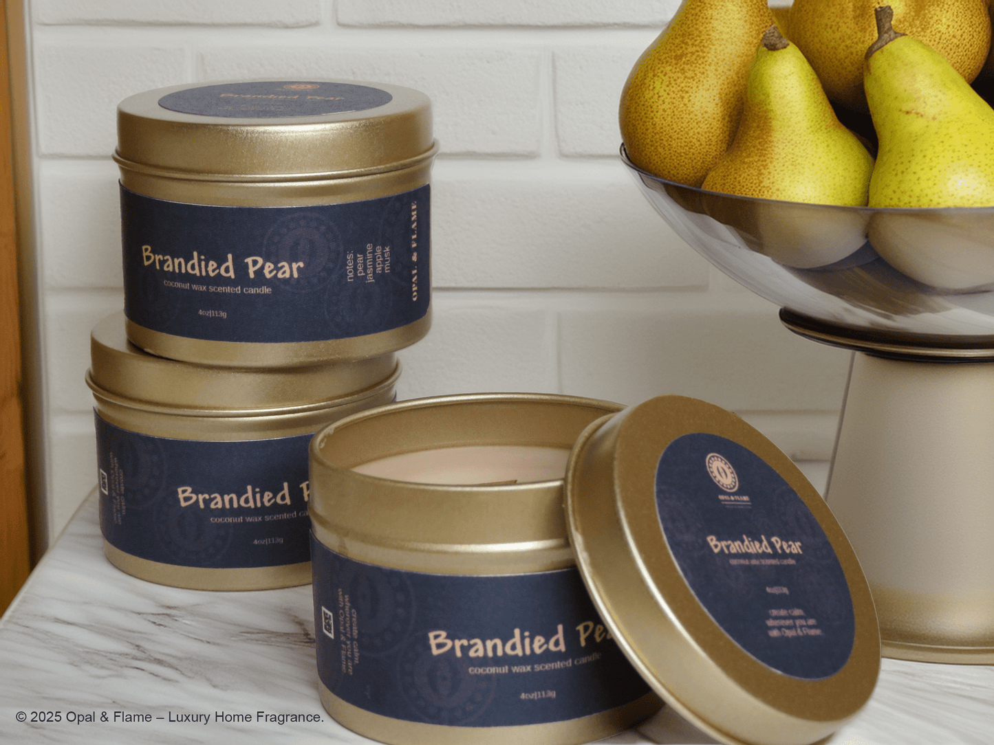 Brandied Pear - Opal & Flame