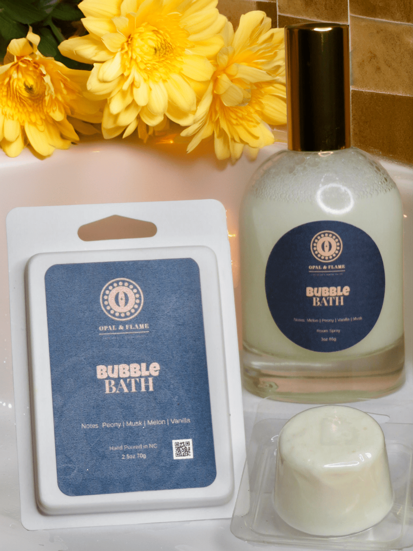 Bubble Bath - Opal & Flame