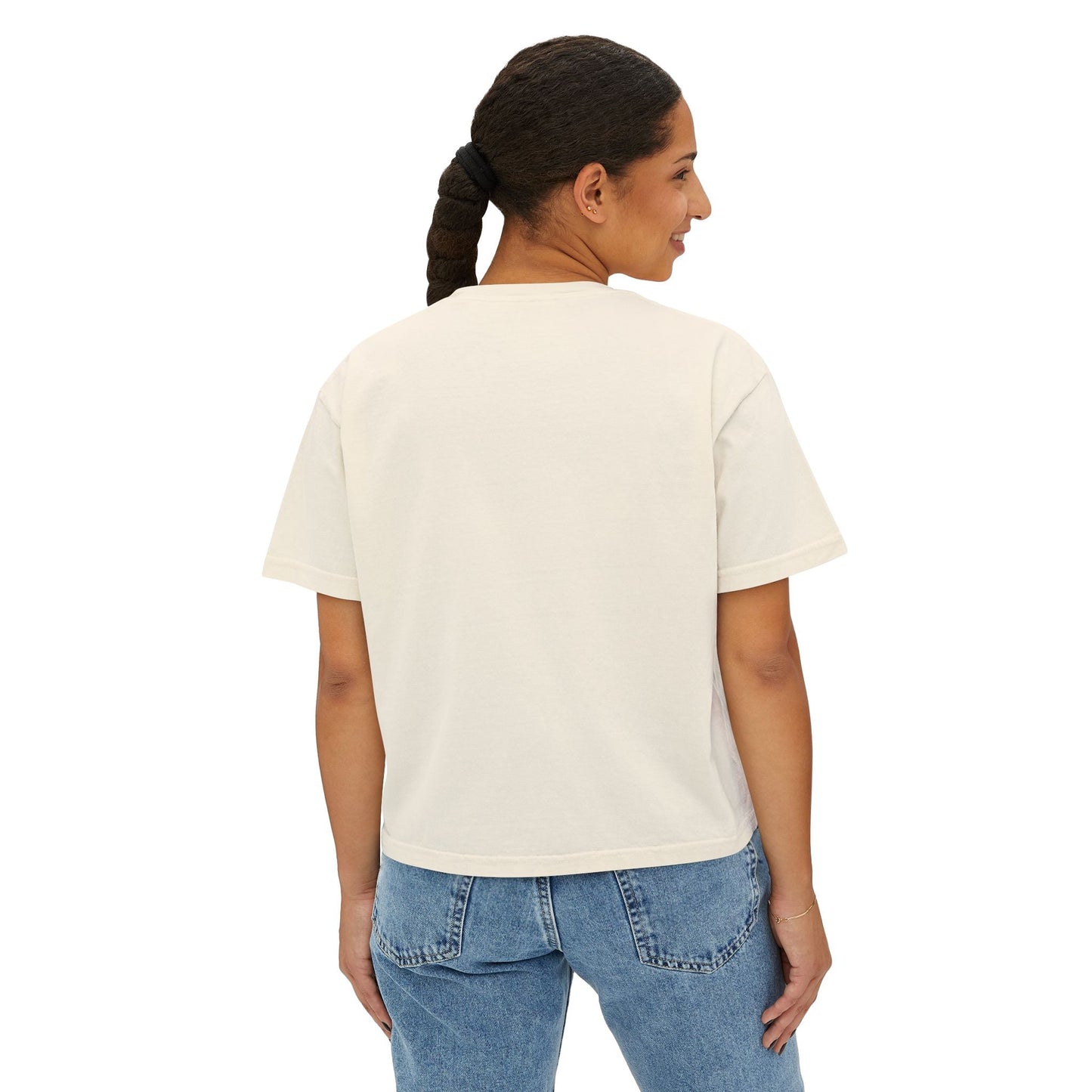 Opal & Flame Oversized Boxy T-Shirt – Effortless Comfort Meets Sustainable Style - Opal & Flame