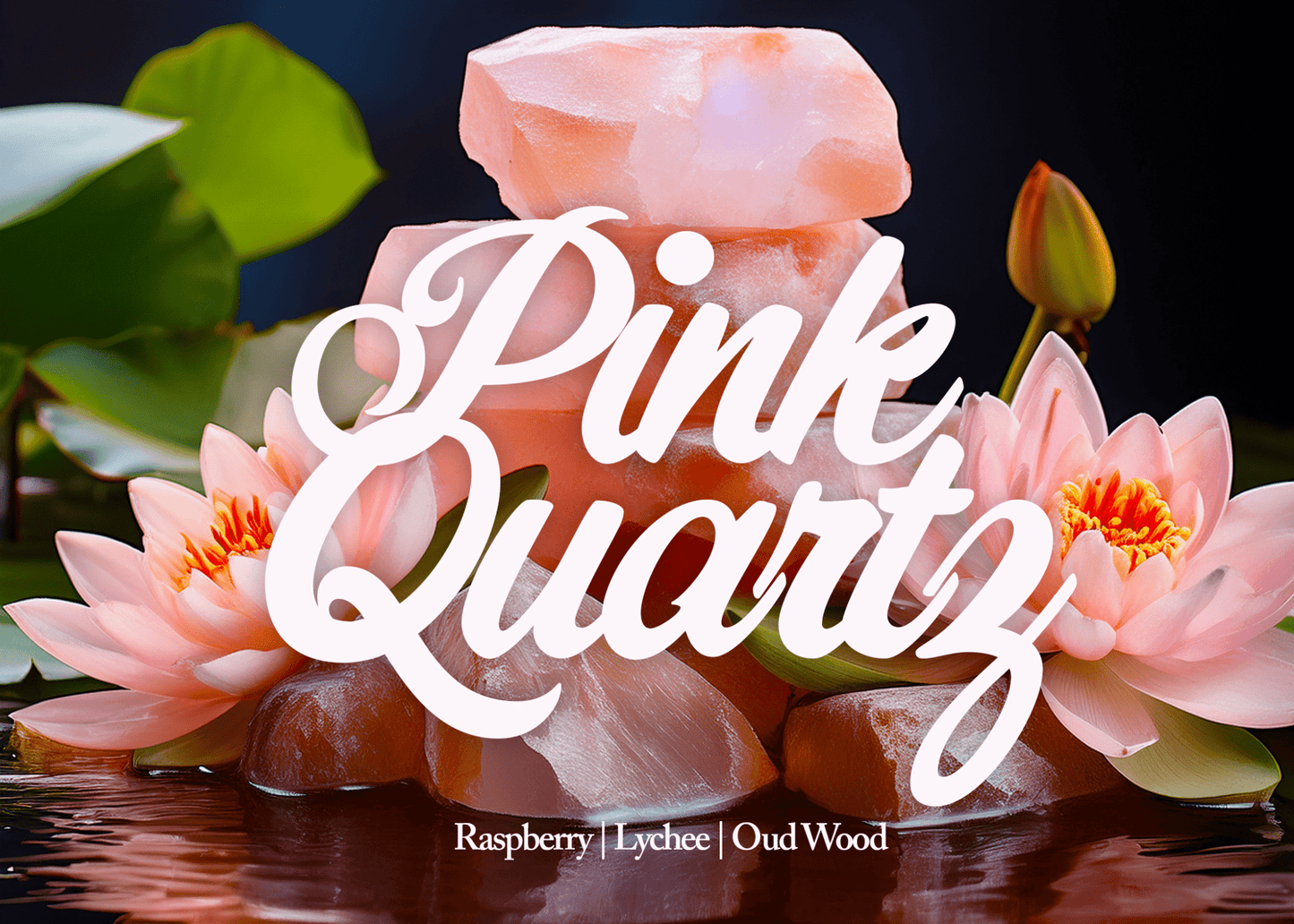 Pink Quartz - Opal & Flame