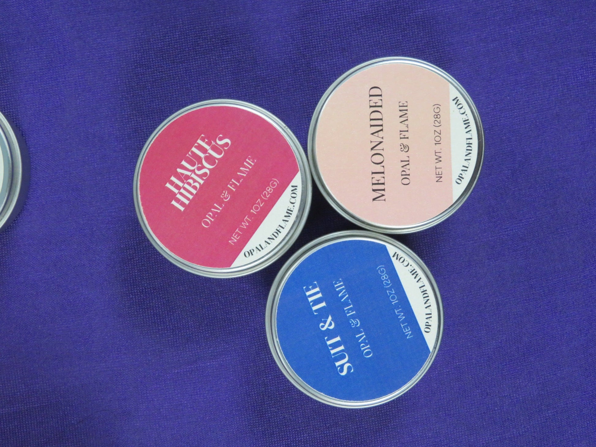 1oz Mini Candles - Opal & Flame