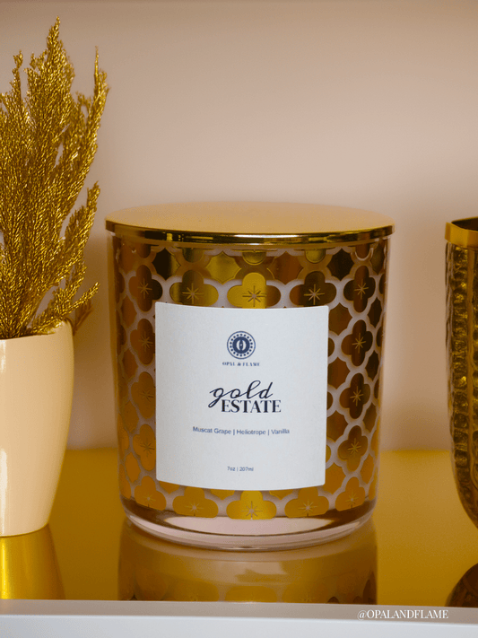 Gold Estate - Opal & Flame