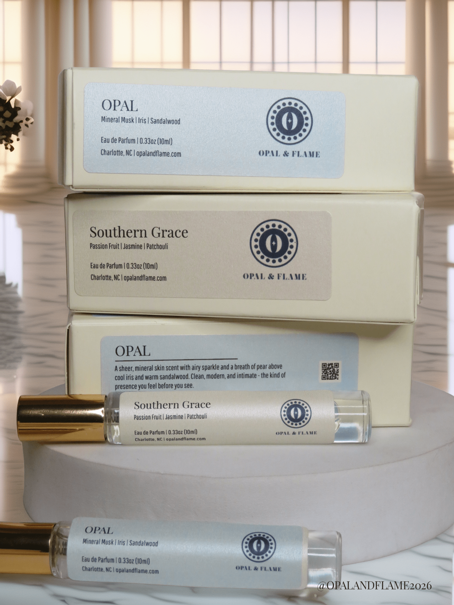 Opal & Flame Fragrance: OPAL - Opal & Flame