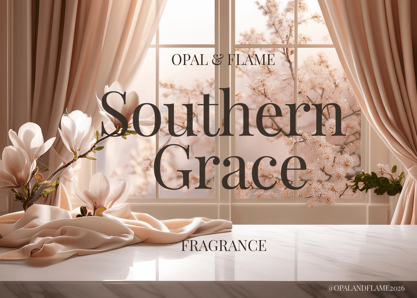 Opal & Flame Fragrance: Southern Grace - Opal & Flame